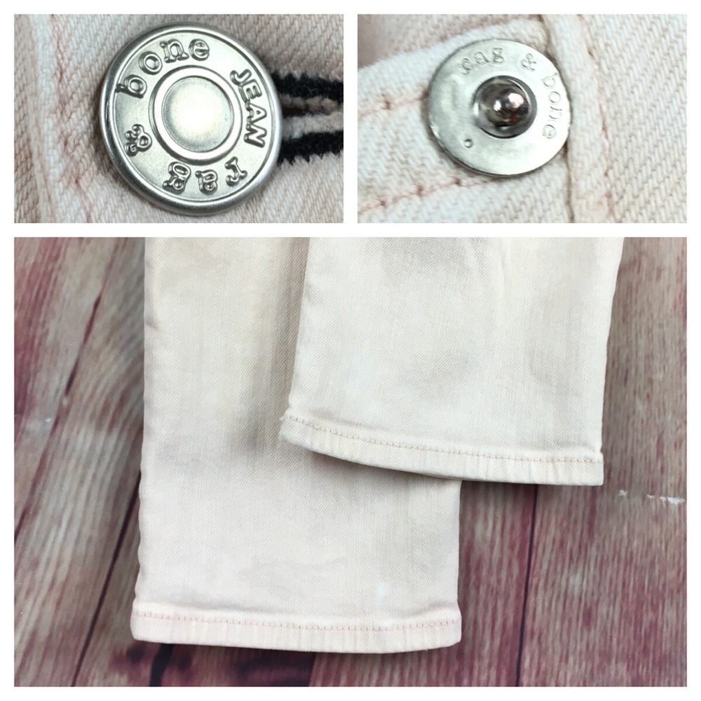 Rag & Bone For Intermix Blush Colored Skinny 27 - image 6